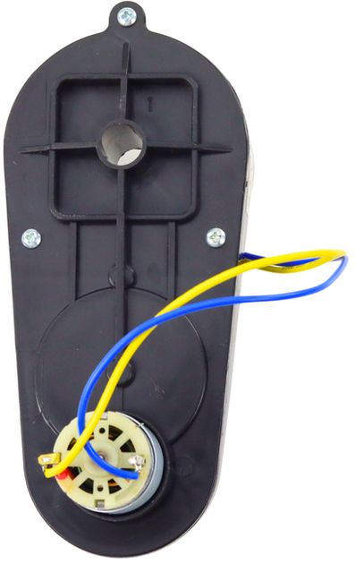 Silnik skrętu LEAN Toys do auta SX1928 24V 6000RPM Black 5496 (5903802451221) - obraz 3