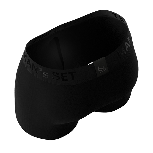 Чоловічі анатомічні боксери Intimate 2.0 Black Series Micromodal, чорний M BTM180-01 - Фото 4 Чоловічі анатомічні боксери Intimate 2.0 Black Series Micromodal, чорний M BTM180-01 - зображення 4