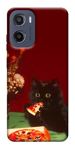 Чохол Pizza paws для Motorola Moto G05 - Фото 1 Чохол Pizza paws для Motorola Moto G05 - зображення 1