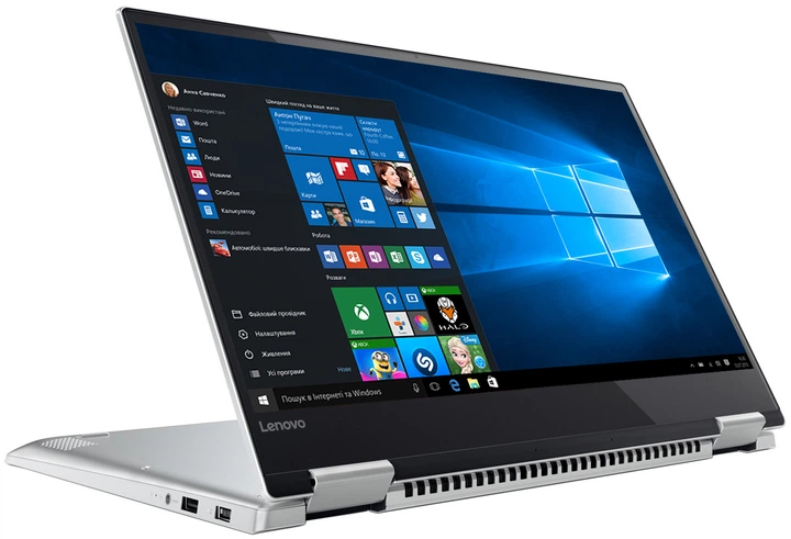Ноутбук Lenovo Yoga 720-15IKB (80X700AVRA) Platinum – фото, отзывы