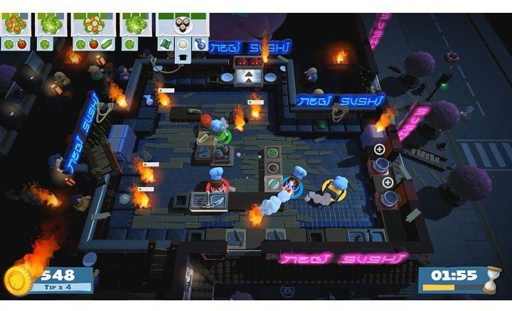 Gra Nintendo Switch Overcooked! 2 (Klucz elektroniczny) (5056208818126) - obraz 5