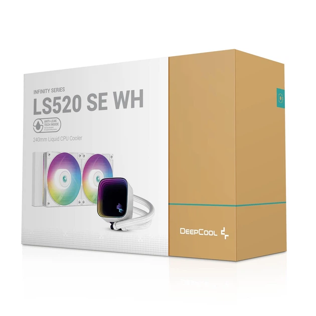 Система жидкостного охлаждения Deepcool LS520 SE White (R-LS520-WHAMMM-G-1) - Фото 6 Система жидкостного охлаждения Deepcool LS520 SE White (R-LS520-WHAMMM-G-1) - изображение 6