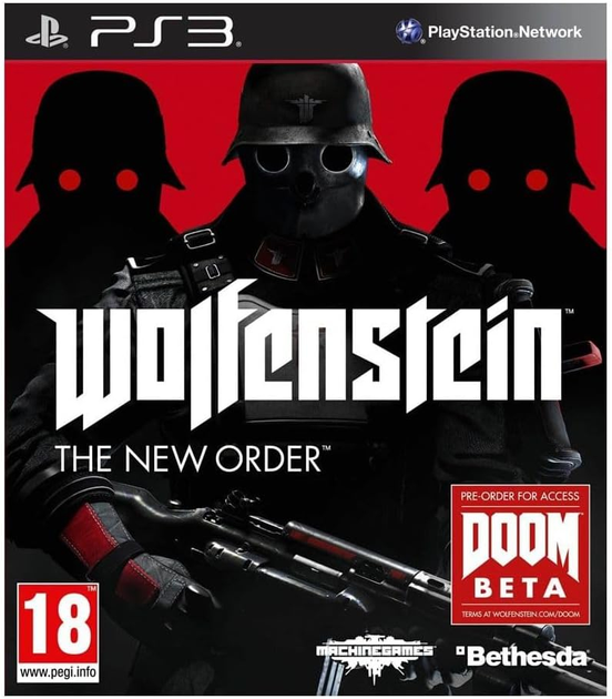 Gra PlayStation 3 Wolfenstein The New Order Essentials (Blu-ray płyta) (5055856409809) - obraz 1