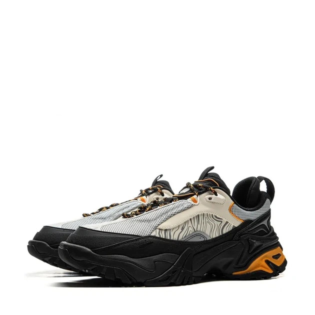 Чоловічі кросівки Li-ning CF Qianxingce 3.0 Off White/Black/Orange 41 Чорний AHCU037-2 - изображение 2