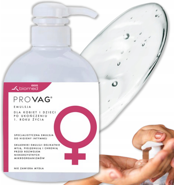 Emulsja do higieny intymnej Provag 500 ml (5905179571274) - obraz 2