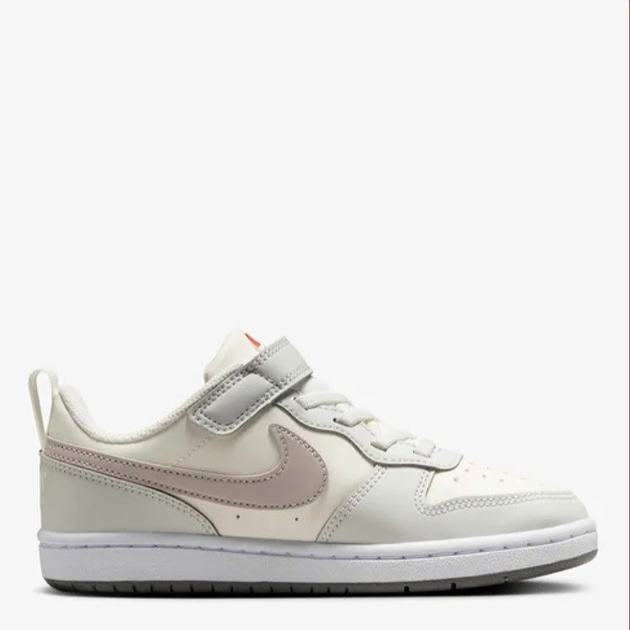 Дитячі кеди для хлопчика Nike Court Borough Low Recraft (Ps) DV5457-127 32 Sail/Photon Dust/Picante Red/College Grey (197863501437) - зображення 1