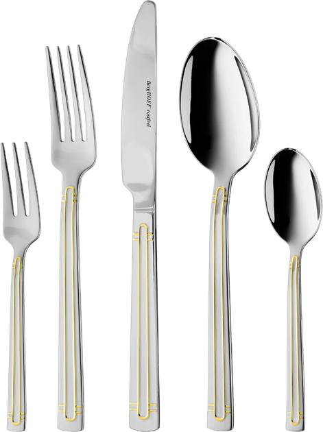 Zestaw sztućców BergHOFF Heritage 30 elementów (5413821059136) - obraz 1