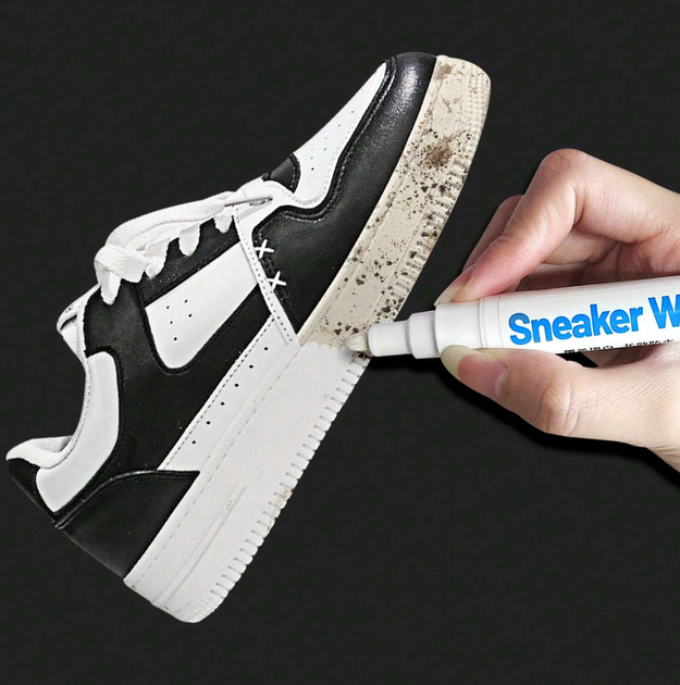 Відбілюючий маркер для підошви взуття Sneaker Whitener (Глянцевий) - Фото 2 Відбілюючий маркер для підошви взуття Sneaker Whitener (Глянцевий) - изображение 2