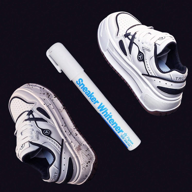 Відбілюючий маркер для підошви взуття Sneaker Whitener (Глянцевий) - Фото 3 Відбілюючий маркер для підошви взуття Sneaker Whitener (Глянцевий) - изображение 3