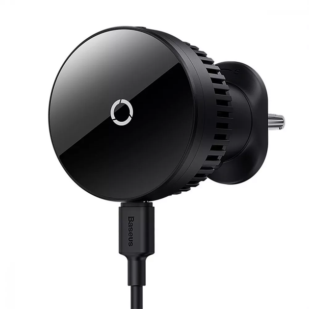 Автомобильный держатель с беспроводной зарядкой Baseus MagPro Series Qi2 магнитный 15W Черный - Фото 4 Автомобильный держатель с беспроводной зарядкой Baseus MagPro Series Qi2 магнитный 15W Черный - изображение 4