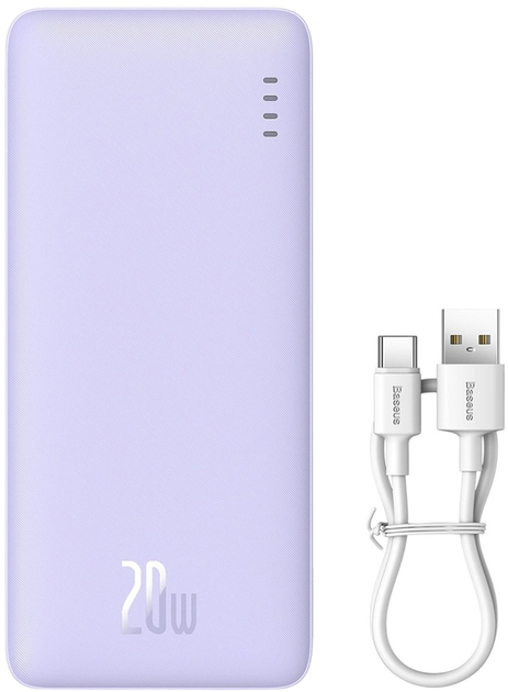УМБ Baseus Airpow 20000 mAh 20W Purple (6932172648701) - зображення 2