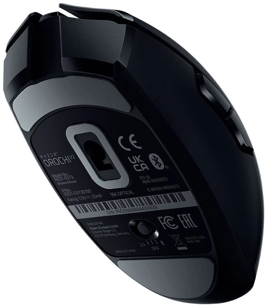 Razer Orochi V2 – Легенда Портативной Победы: Ультралёгкая Беспроводная Мышь с HyperSpeed и 950 Часами Автоном - изображение 4