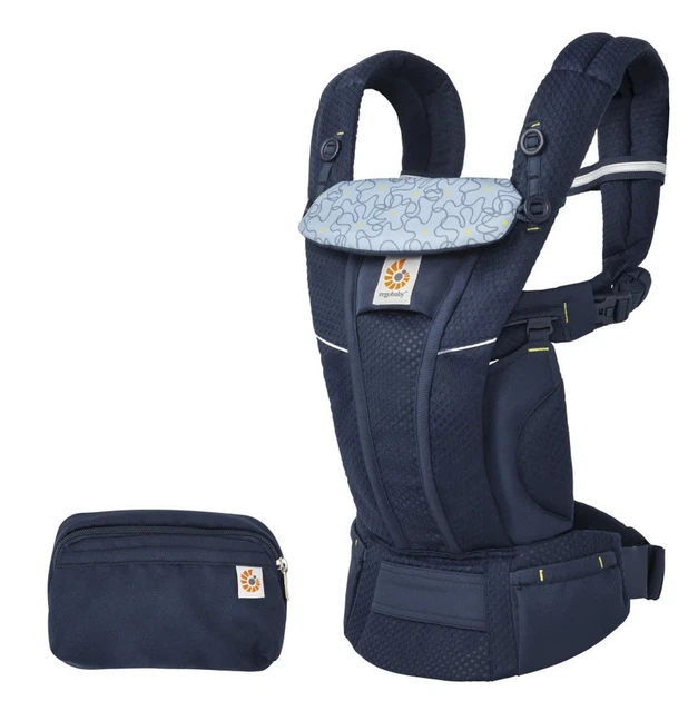 Рюкзак-переноска Ergobaby Omni Breeze Baby Carrier с рождения Cool