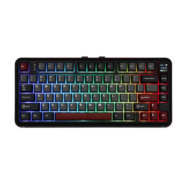 Клавіатура бездротова MechLands Vibe75 V2 Black - Фото 2 Клавіатура бездротова MechLands Vibe75 V2 Black - зображення 2
