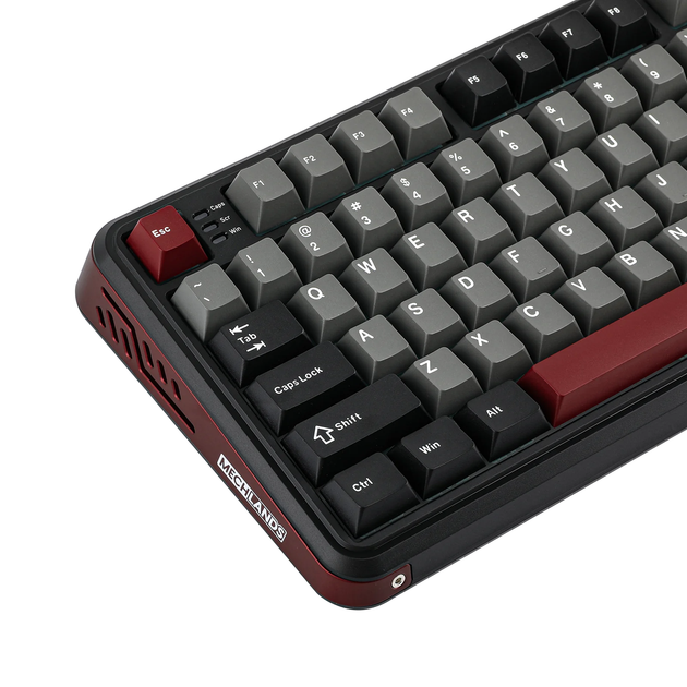 Клавіатура бездротова MechLands Vibe75 V2 Black - Фото 10 Клавіатура бездротова MechLands Vibe75 V2 Black - зображення 10