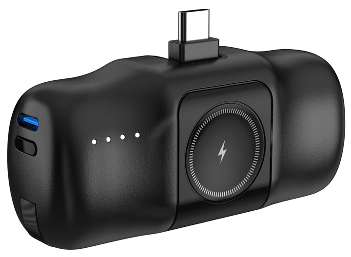 Powerbank Wozinsky WF16-YCS 5000mAh 15W USB-C Black (WF16-YCS_BLA) - зображення 4