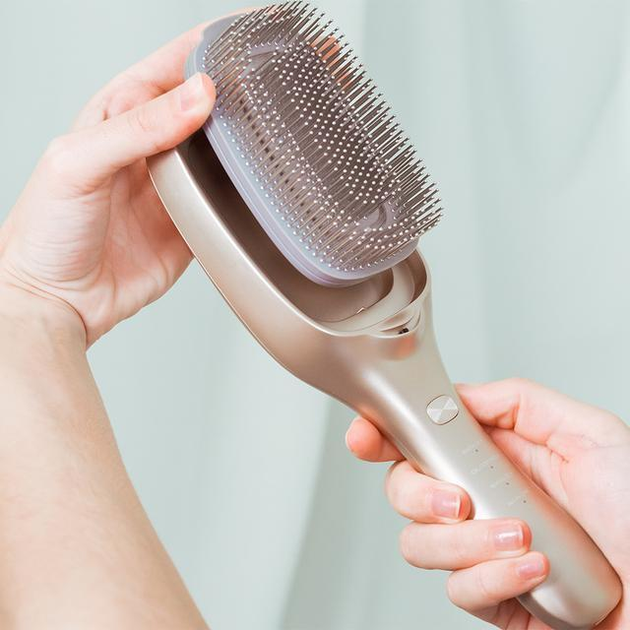 Щітка електрична для волосся Cecotec HairCare Revitalize Champagne - зображення 9