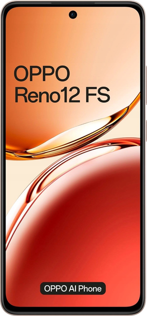 Smartfon OPPO Reno 12 FS 4G 8/512GB Amber Orange (6932169351447) - obraz 2