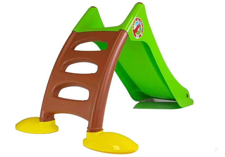 Zjeżdżalnia ogrodowa dla dzieci LEAN Toys 424 Zielono-brązowa (5904204750721) - obraz 3