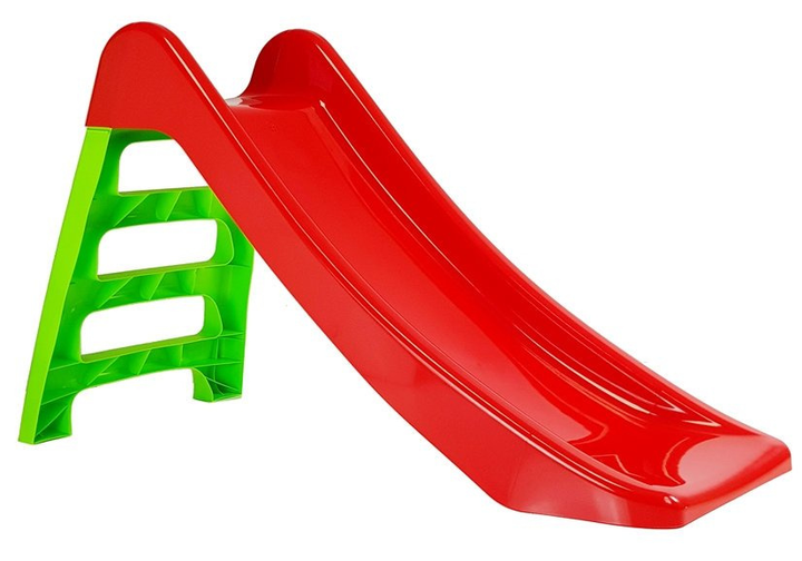 Zjeżdżalnia ogrodowa dla dzieci LEAN Toys  428 Zielono-czerwona (5904204750646) - obraz 2