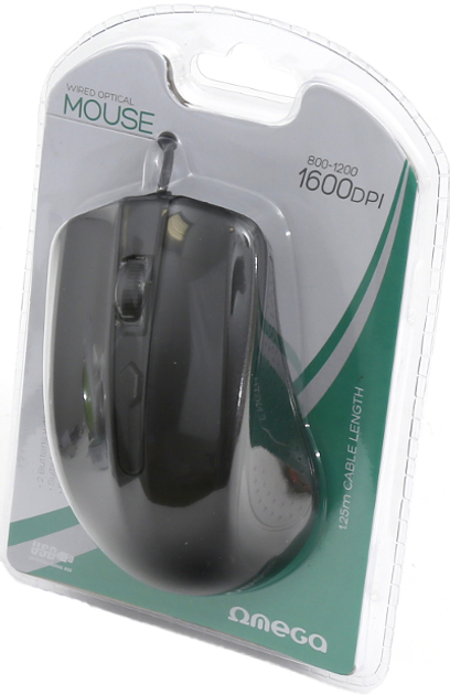 Mysz Omega OM-05 USB Black (5907595417860) - obraz 5