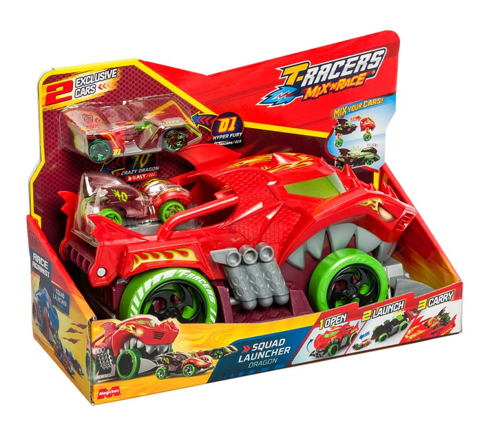 Zestaw zabawek Magic Box Toys Polska T‑racers dragon squad launcher (3590150) - obraz 6