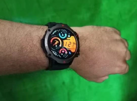 Смарт часы LEMFO AMOLED для мужчин/ черные - изображение 6