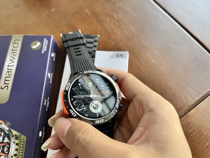 Тактичні Смарт годинник Smart Watch HT22 PRO/ чорний - Фото 8 Тактичні Смарт годинник Smart Watch HT22 PRO/ чорний - зображення 8