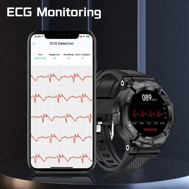 Мужские смарт-часы Lige ECG - изображение 8