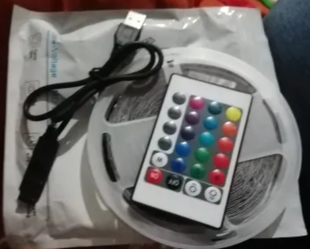 Світлодіодна LED стрічка 15м RGB 2835 з пультом довжина 15м - зображення 15
