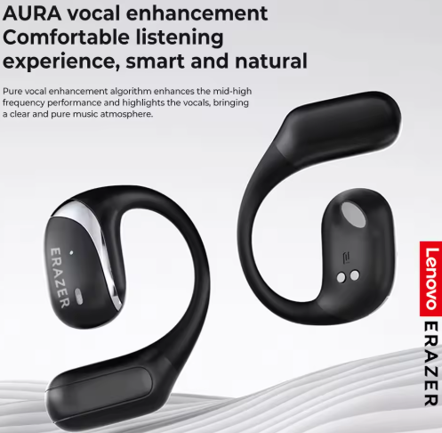 Наушники Lenovo ERAZER X9 Bluetooth для спорта черные - изображение 3