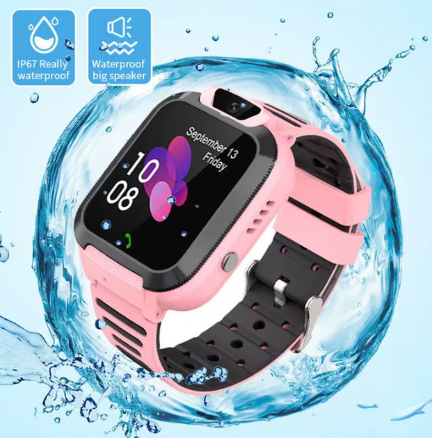 Дитячий годинник Smart Baby Watch FS-H2 рожеві - зображення 2