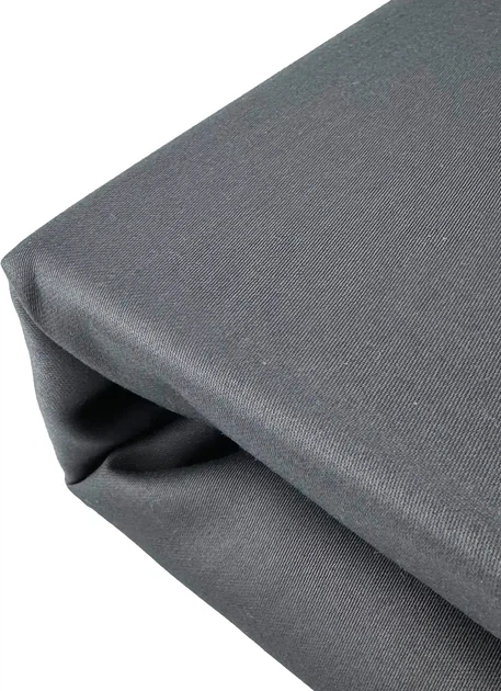 Набор U-tek Наматрасник Cotton Premium Health Care Непромокаемый с резинками по углам 180x200 см + Простынь натяжная Сатин Boston Iron Grey 180х200 см (COTPRE180200 + HSIGF182) - изображение 5