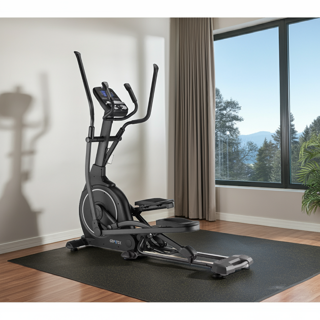 Орбитрек переднеприводный Gymtek XCF7000 до 150 кг (Шаг 48 см) Bluetooth - изображение 9