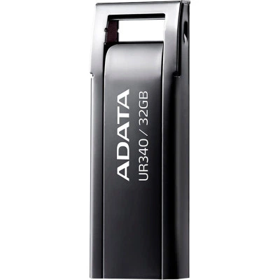 USB флеш накопитель ADATA 32GB UR340 Black USB 3.2 (AROY-UR340-32GBK) - Фото 3 USB флеш накопитель ADATA 32GB UR340 Black USB 3.2 (AROY-UR340-32GBK) - изображение 3