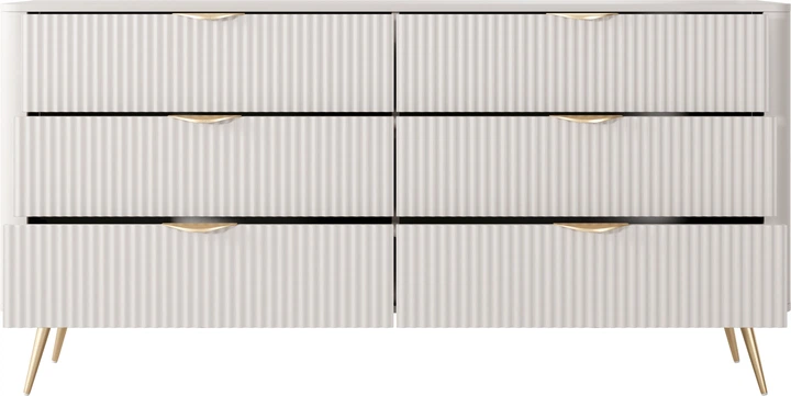 Комод Frisco Лагуна 1632х380х812 мм Бежевый 6ш (42439-MEB2919) - изображение 4