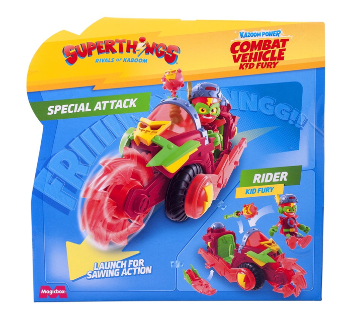 Zestaw zabawek Magic Box Toys Polska Super Things combat vehicles fury (252262) - obraz 2