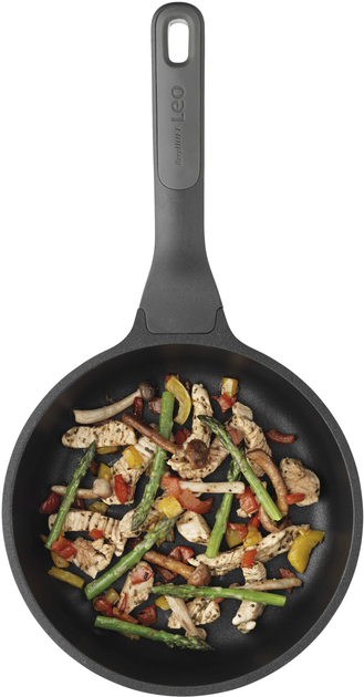 Patelnia Berghoff Stone+ Non Stick czarna 20 cm (5413821374871) - obraz 3