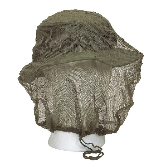 Сітка антимоскітна MIL-TEC "GERMAN MOSQUITO HEAD NET", Olive - Фото 1 Сітка антимоскітна MIL-TEC "GERMAN MOSQUITO HEAD NET", Olive - изображение 1