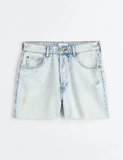 Шорти H&M Ж1116960 (10583415) колір блакитний (Ж1116960 - 209228) - Фото 1 Шорти H&M Ж1116960 (10583415) колір блакитний (Ж1116960 - 209228) - изображение 1