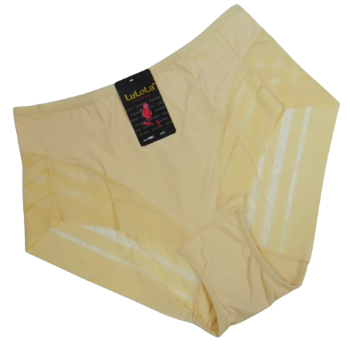 Бесшовные трусики слипы с сеточкой 3XL бежевые Lulola 1081 - Фото 1 Бесшовные трусики слипы с сеточкой 3XL бежевые Lulola 1081 - изображение 1