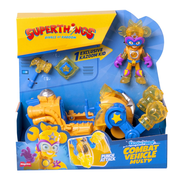 Zestaw zabawek Magic Box Toys Polska Super Things combat vehicles multy (252264) - obraz 1