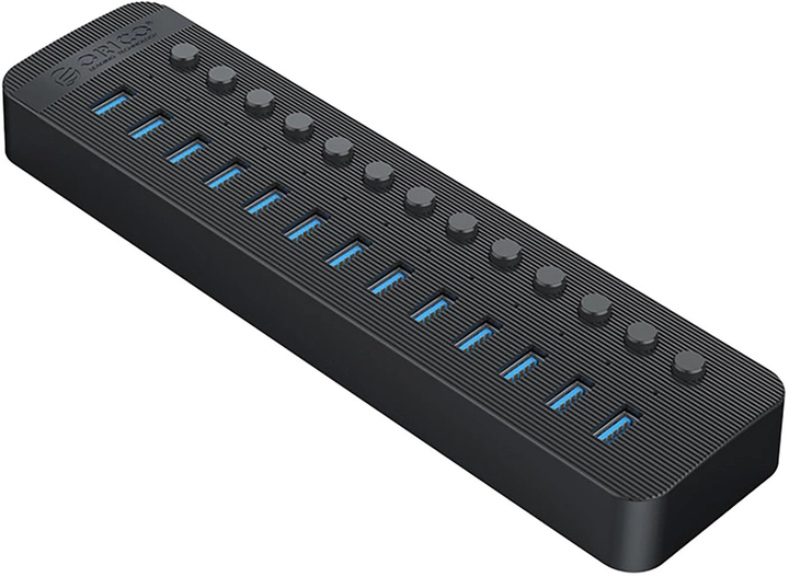 Hub USB Orico 13x USB-A 3.0 with switches (CT2U3-13AB) - obraz 2