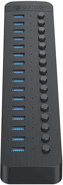 Hub USB Orico 16x USB-A 3.0 with switches (CT2U3-16AB) - obraz 3