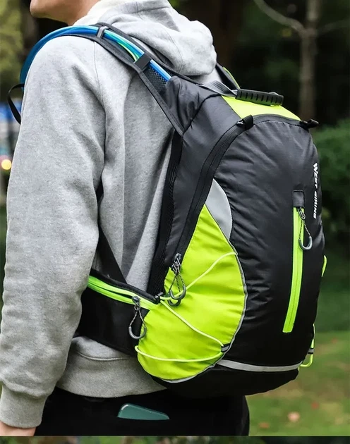 Велосипедный рюкзак West Biking YP0707246 16L водонепроницаемый Зеленый - изображение 2