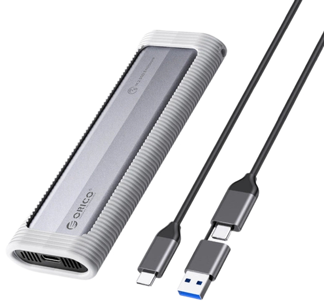 Kieszeń dyskowa Orico AXM2F-V1 M.2 SATA NGFF USB-C 5Gb/s (AXM2F-V1) - obraz 1