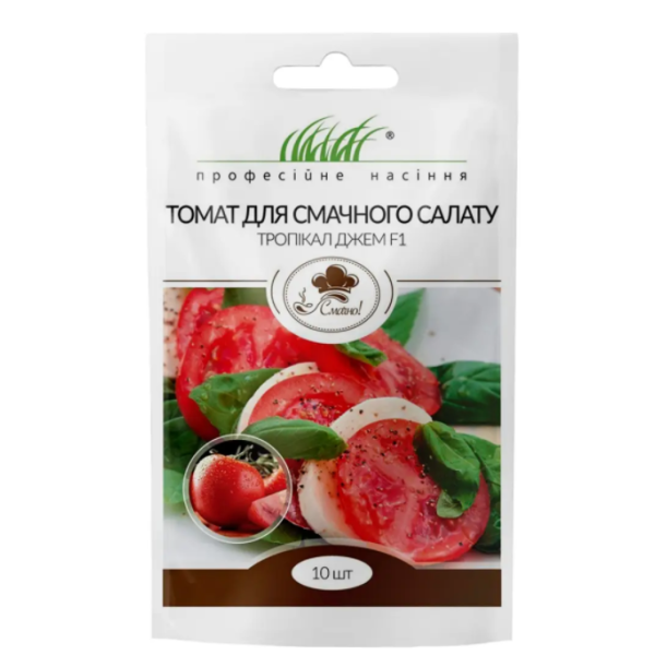 Томат Тропикал Джем F1 для вкусного салата, 10 шт United Genetics (Италия) - Фото 1 Томат Тропикал Джем F1 для вкусного салата, 10 шт United Genetics (Италия) - изображение 1