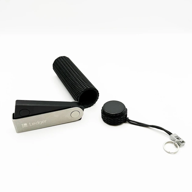 Чехол капсула CryptoSafe Capsule для Ledger Nano S / S Plus / X, Чёрный - изображение 5