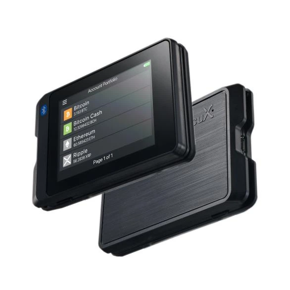 Аппаратный криптокошелёк SecuX W20 с сенсорным экраном и Bluetooth Чёрный - изображение 5