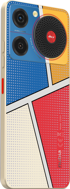 Smartfon ZTE Nubia Music 4/128GB POP Art (6902176117329) - obraz 7